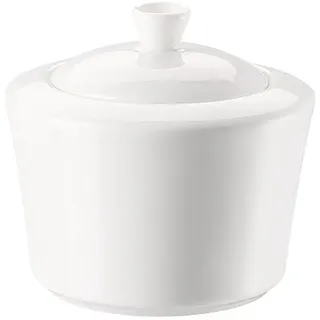 Rosenthal 61040-800001-14330 Zuckerdose mit Deckel, 6 Personen 0.25 L, Weiß