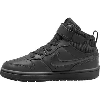 Nike Court Borough Mid 2 Kinder Schwarz 33,5
