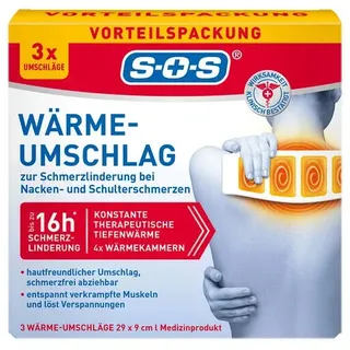 SOS Wärmeumschlag, Wärmetherapie bei Nacken- und Schulterschmerzen, neu