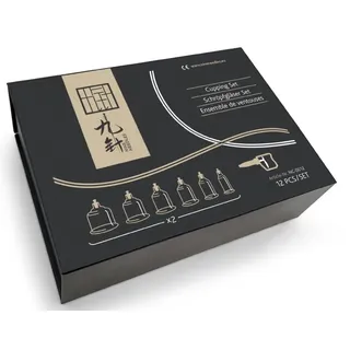 Nine Needles Schröpfgläser-Set - 12-teilig 1 St