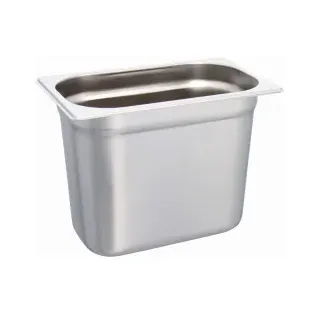 SCHNEIDER GN-Behälter 1/4, Edelstahl, Maße: 265 x 162 mm 530245 , Größe: 5,25 l, Tiefe: 200 mm