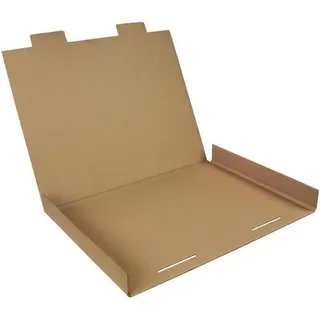 TransPak Kalenderverpackung, 630 x 430 x 10 mm, Qualität 1.20 B, braun, DIN A2