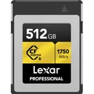 Lexar Gold Series (512 GB, CFexpress Typ B), Speicherkarte, Silber