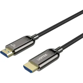 UNITEK Optisches Kabel HDMI 2.1 AOC C11085GY01-15M (15 m, HDMI), Video Kabel