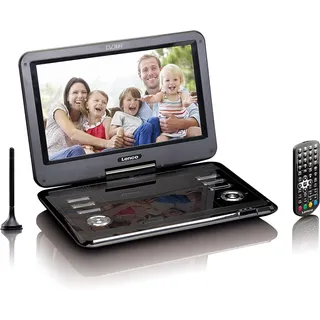 Lenco NEU  Tragbarer DVD-Player DVP - DVB-T2 - 12 Zoll DVD-Player Fernseher