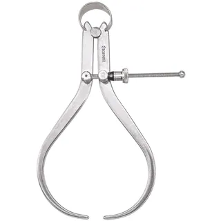 Starrett 79B-6 Federmutter Außenfedersattel, Stahl, flacher Schenkel, 0-6" Bereich
