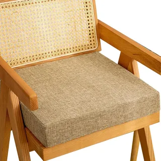 ZZDZW Stuhlkissen 40x40/45x45/50x50 cm, Sitzerhöhung Sitzkissen Outdoor & Indoor, Aufstehhilfe Bodenkissen Sitzpolster Stuhl,Für Zuhause, Gartenstuhl,Esszimmerstuhl,Bürostuhl(I,45x45x8cm)