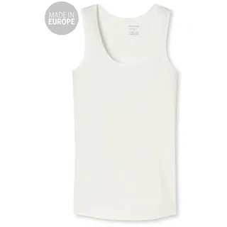 SCHIESSER Tanktop Personal Fit Tank Top Elfenbein Large Damen