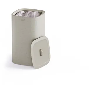 Joseph Joseph Tota One 60L ecru Großer Wäschekorb mit einem Fach