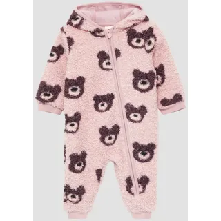 S.Oliver Overall aus Teddyplüsch, Babys, Rosa, 92