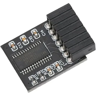 TPM 2.0 Motherboard Modul, 14 Pin LPC TPM 2.0 Sicherheitsmodule Ersatz PC Sicherheitsmodul Plattformzubehör, für B550 B450 B460