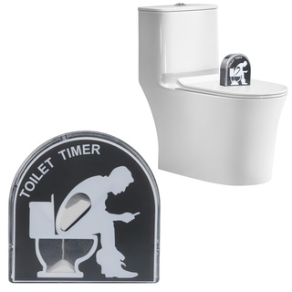 JuWangYing 5 Minuten Toilette Sanduhr Timer, Kreative Stundenglas Sand Toilette Sanduhr Timer, lustige Geschenke für Männer, Papa, Ehemann, Vatertag, Geburtstags Gag