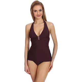 Merry Style Damen Tankini P227-30MIX (Weinrot, 44) - 44