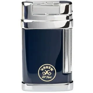 VAUEN Pfeifenfeuerzeug 596, blau glänzend