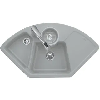 V&B Eckspüle Solo Eck Spülbecken, ivory CeramicPlus