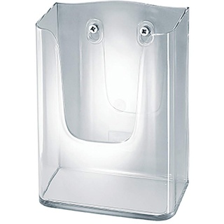 Sigel Wandprospekthalter transparent 1/3 DIN A4