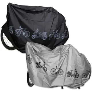 Csparkv - 2er-Pack Fahrradabdeckungen, wasserdichte Fahrradabdeckungen, staubdicht, Anti-UV, Regenschutz, Fahrradabdeckungen, Fahrradabdeckungen,