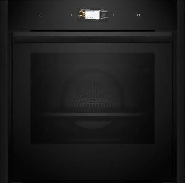 Neff Collection BCS63D -  Backofen mit 7 Jahre Garantie, Deep Black, B69CS3AY0 & Z9060DY0, 60 x 60 cm