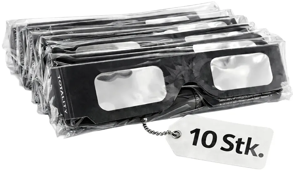 Sonnenfinsternisbrille 2026  | CE & ISO 12312-2 zertifiziert