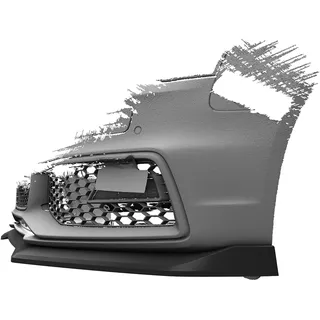 Cup-Spoilerlippe mit ABE Kompatibel mit Audi A4 / S4 B8 (Typ 8K) CSL825-G