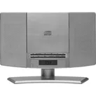 Denver MC-5220 Silver Stereoanlage CD, AUX, UKW, Inkl. Fernbedienung, Wandmontage Silber