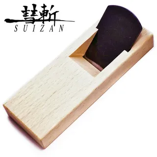 SUIZAN Kanna Japanischer Handhobel 42mm - Professionelle Kleine Holzhobel Blockhobel Holzbearbeitungswerkzeuge
