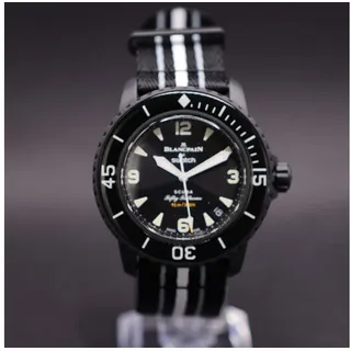 Swatch Blaincpain x Swatch Fifty Fathoms Ocean of the Storms- Original mit Zertifikat