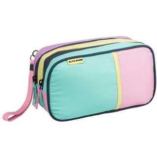 Elite Bags DIA'S RETRO Diabetiker-Täschchen 19 x 10 x 4 cm - Pastellgrün/Violett