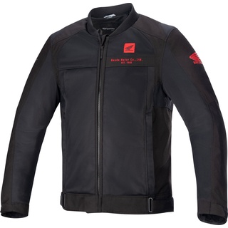Alpinestars Luc V2 Air Honda, Textiljacke - Schwarz/Rot / XXL