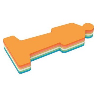 Maul Moderationskarten farbsortiert 9,0 x 20,0 cm, 120 St.