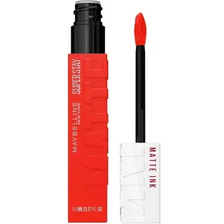 New York Flüssiger Lippenstift mit mattem Finish, 16h Halt ohne Abfärben, Vegane Formel, Super Stay Matte Ink Spiced Up, Nr. 320 Individualist 5ml