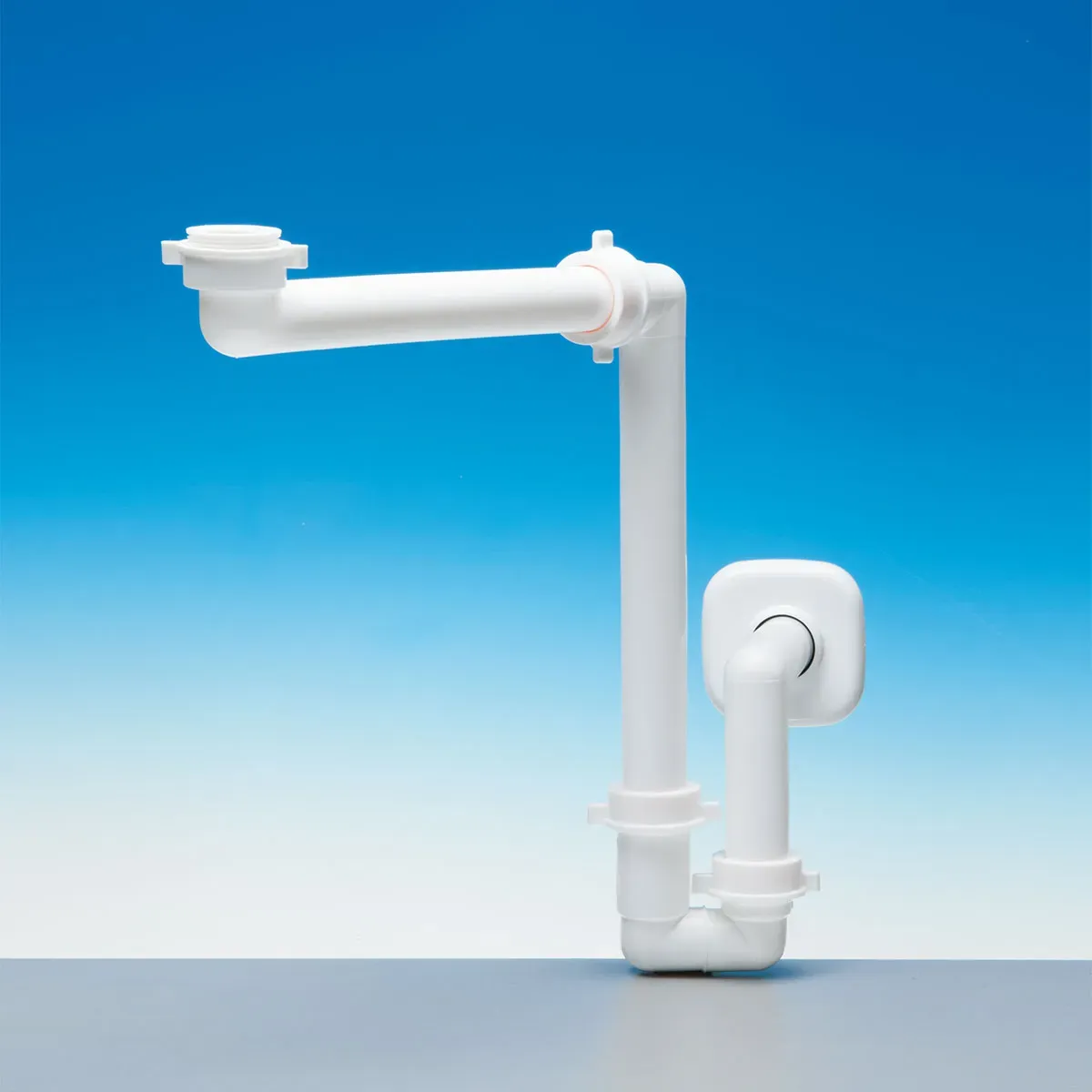LIRA Raumsparsiphon 32 - 40 mm für Waschbecken und Möbelwaschtisch