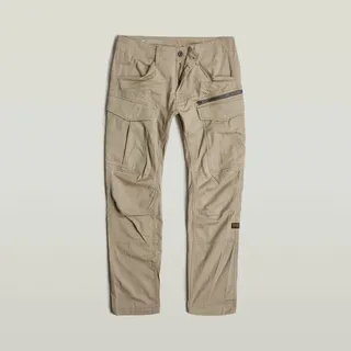 G-Star D25665-d846 Cargohose 3D beige (28/32), Lässig, Baumwolle, Denim