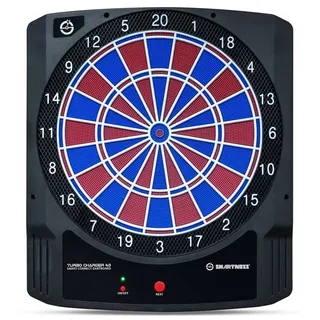 CARROMCO Turbo Charger 4.0 Elektronische Dartscheibe inkl. 6 Softdarts