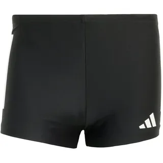 adidas 3-Streifen 2-Inch Boxer-Badehose Black / White L/XL