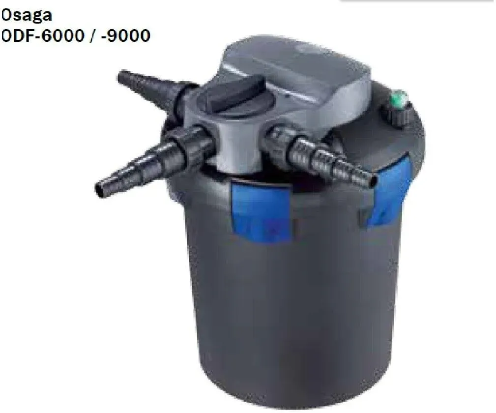 Osaga Druckfilter ODF-9000 mit 11 Watt UVC