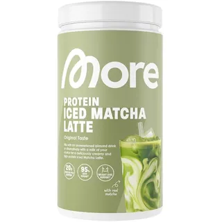 MORE Nutrition More Protein Iced Matcha Latte Pulver 500 g 