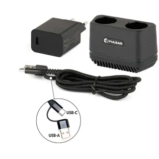 PULSAR Aps5 Akkuladegerät - Black - One Size