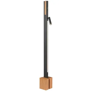 lumiCouture LED-Stehlampe Streamline Alu, Eisen, Stahl & Metall