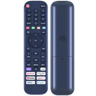Ersatz Fernbedienung für Telefunken TV XH24VP550M-W | XH32VP750M | XU50VP750M | XU55VP750M