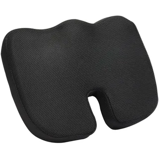 Vevor Sitzkissen 435x330x83 mm, Memory Foam Sitzunterlage zur Druckentlastung, atmungsaktives Rollstuhl-Sitzpolster mit abnehmbarem Bezug für Reisen, Büro, Auto, Flugzeug – leicht und tragbar