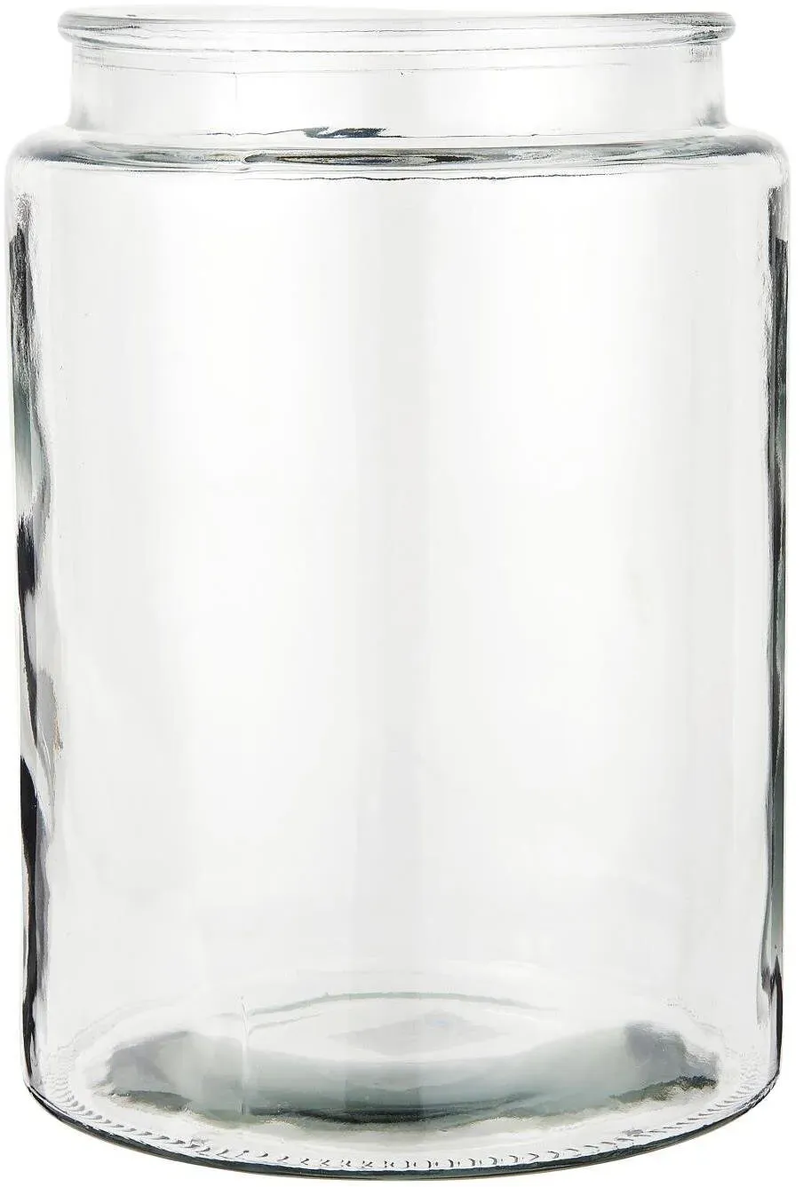 IB Laursen Große breite Glasvase, Höhe 27 cm, Ø 19 cm