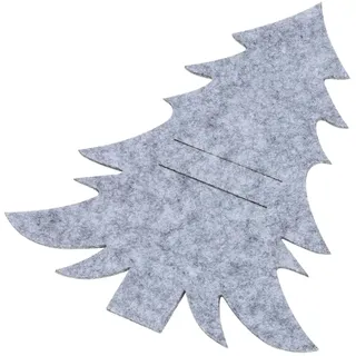 Hi Haushalt International Bestecktasche 4er Set aus Filz im Tannendesign 54760