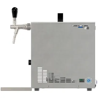 ich-zapfe Zapfanlage, Bierzapfanlage, Bierkoffer, Durchlaufkühler PYGMY 25 LE, 1-leitig Trockenkühler, 30 Liter/h, Green Line