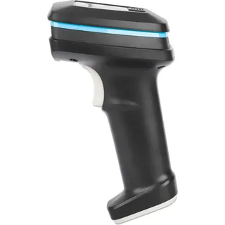 Manhattan 2D Long Range LED-Barcodescanner (2D-Barcodes, 1D-Barcodes, QR-Code), Barcodescanner, Schwarz
