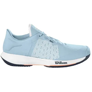 Wilson Kaos Swift Clay Tennisschuh, Baby Blue/White/Cantaloupe, 37.5 EU - 37.5 EU