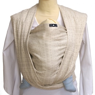 Didymos Babytragetuch, Modell Prima natur weiss, Größe 6