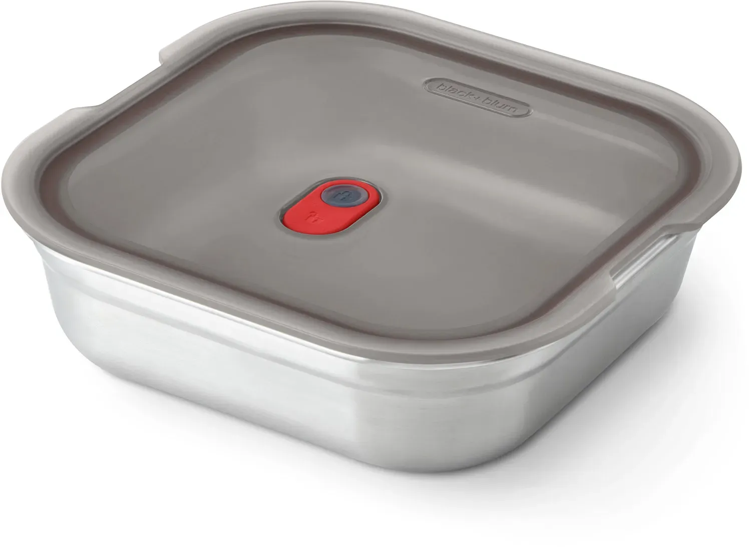 BLACK+BLUM Multifunktions-Box Lunchbox Edelstahl klein 19,5 x 19 x 5,7 cm 1,1 Li...