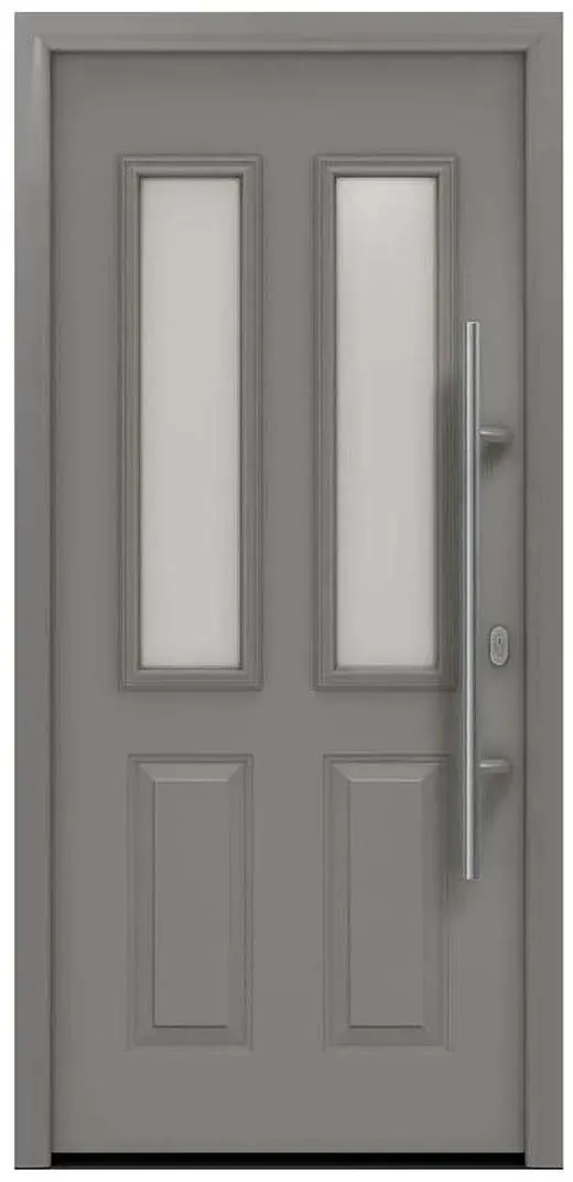 Hörmann Ecostar Haustür "ISOPRO IP 410S",graualuminium matt (RAL 9007),110 x 210 cm (B x H)
