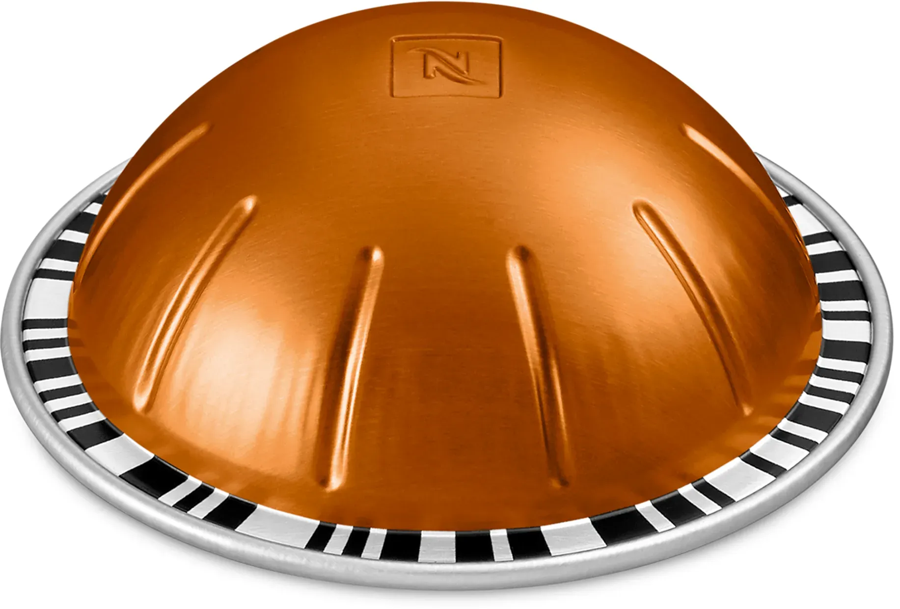 Nespresso Orafio Vertuo Line 10 Espresso Kaffeekapseln  40 ml Karamellnoten & Röstaromen